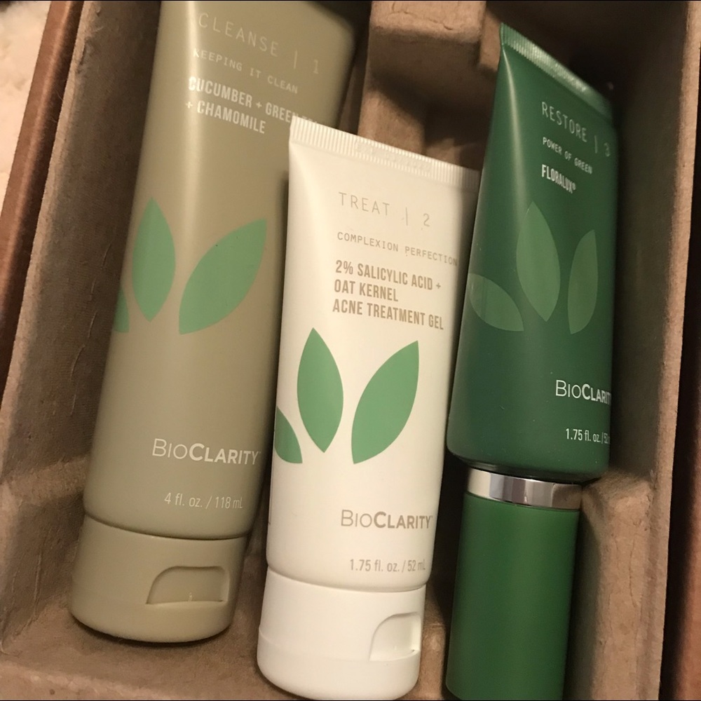 Bio Clarity skin routine